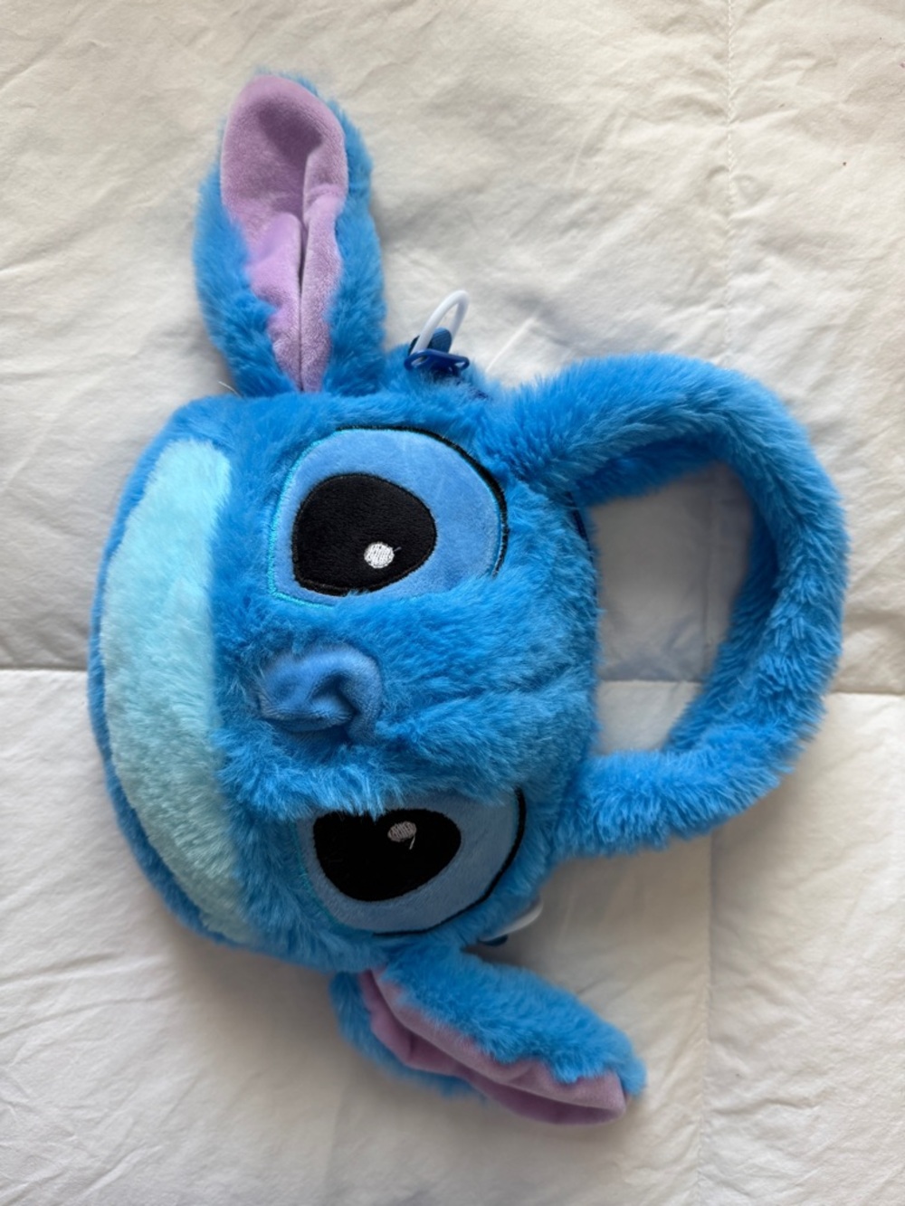 & Other Stories Blue Stitch Plush Kids Bag